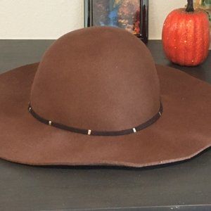 Brown Nine West Wool Hat